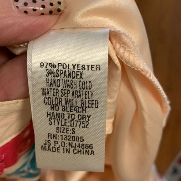 Entro Size Small halter wrap maxi dress with mini length lining - Picture 10 of 15